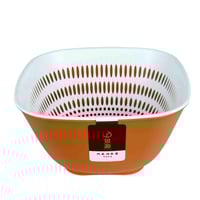 وعاء غسيل وتصفية مزدوج الطبقات