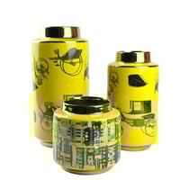 طقم فازات ديكورية بطابع فاخر