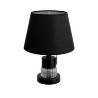 مصباح طاولة فاخر بقاعدة كريستال وتصميم عصري