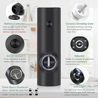 مطحنة فلفل كهربائية أوتوماتيكية بتصميم عصري