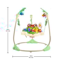 نطاطة أطفال – مقعد دوار 360° مع موسيقى وإضاءات وأل...