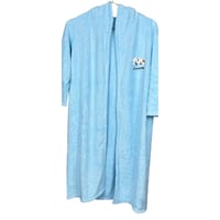 روب أطفال فاخر بلون وردي مع ألوان متعددة