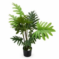 نبتة مونستيرا صناعية فاخرة بارتفاع 80 سم