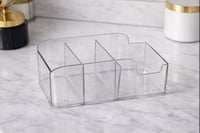 منظم اكريليك شفاف متعدد الاستخدامات مقسم