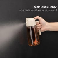 موزع زيت وخل زجاجي 2 في 1 مع فوهة صب سهلة