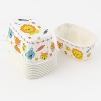 أكواب خبز الكيك الورقية