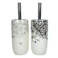 فرشاة تنظيف حمام أنيقة بتصميم عصري لأغصان الأشجار...