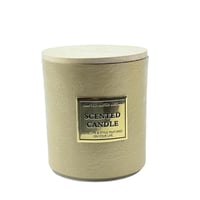 شمعة فاخرة معطرة بغطاء خشبي