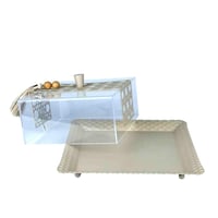 صناديق ضيافة فاخرة بأغطية شفافة