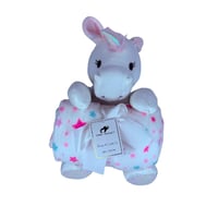 بطانية مع دمية قماشية بطانية أطفال ناعمة مع دمية م...