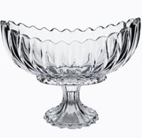 أطباق زجاجية شفافة عالية الجودة