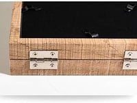 إطار صور خشبي جديد بتصميم صندوق ظل، يحتوي على مفصل...