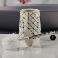 فرشاة مرحاض سيراميك مزخرفة