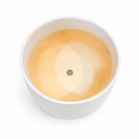 اصيص زرع سيراميك بتصميم هندسي بارز 3 مقاسات