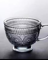 كوب بنقشة دوار الشمس