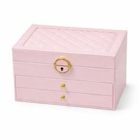 صندوق تنظيم المجوهرات الفاخر متعدد الادراج