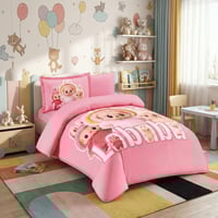 مفرش أطفال ميكروفايبر 4 قطع