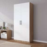 دولاب ملابس خشبي 2 باب 80*200 سم