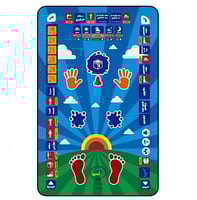 سجادة تعليم الصلاة للأطفال تفاعلية ملونة بجودة عال...