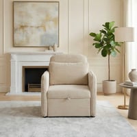 كرسي قابل للتعديل لسرير 2*1 مفرد بيج