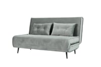 كنبة سرير عصرية متعددة الاستخدام – 2 في 1 - رمادي...