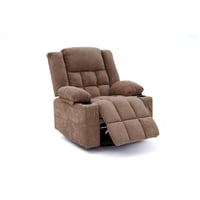 كرسي السعادة استرخاء فخم هزاز دوار قماشي مودرن كوف...