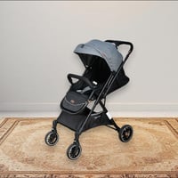 عربة أطفال قابلة للطي قماش بهيكل معدني