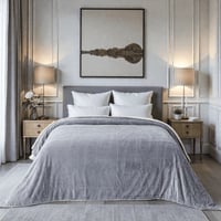 بطانية نيوم فرو فاخرة بملمس مخملي 200×230 سم