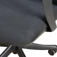كرسي مكتب مودرن دوار قابل للتعديل أسود