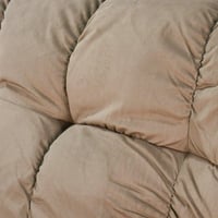 كرسي الغيمة استرخاء فخم هزاز دوار بحامل جوال بني