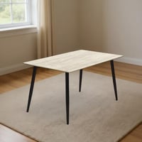 طاولة طعام مفرد خشبية 80×140 سم