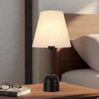 أباجورة طاولة معدنية تصميم أنيق