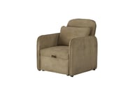 كرسي قابل للتعديل لسرير 2*1 مفرد بني