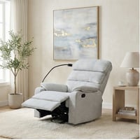 كرسي استرخاء فاخر هزار دوار بحامل جوال أوف وايت