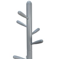 علاقة ملابس من الخشب 180 سم رمادي