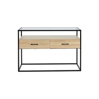 مدخل أستقبال سطح زجاجي بهيكل معدني