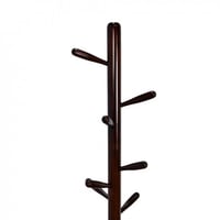 علاقة ملابس من الخشب 180 سم بني