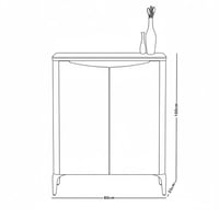 دولاب متعدد الاستخدام سطح رخامي 80 سم