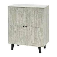 دولاب متعدد الاستخدام خشبي بيج 80 سم