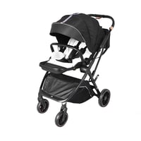 عربة أطفال اسود