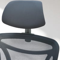 كرسي مكتب دوار رمادي