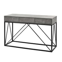 مدخل استقبال مودرن خشبي رمادي