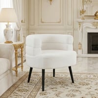 كرسي بوكيلة فاخر - ابيض