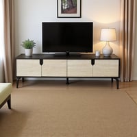 وحدة تلفاز مودرن خشبية 160 سم