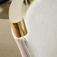 طاولة طعام رخام مع أرجل معدنية 6 كرسي