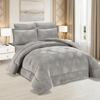 مفرش نافيرا الشتوي مخمل 6 قطع نفرين