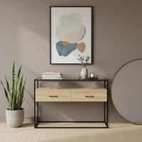 مدخل أستقبال سطح زجاجي بهيكل معدني