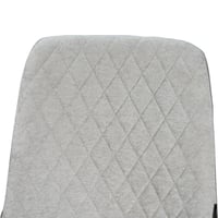 طاولة طعام خشب بأرجل معدنية 8 كراسي رمادي