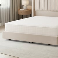 سرير خشبي بتنجيد مخملي عصري 180×200سم