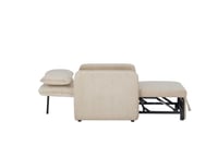 كرسي قابل للتعديل لسرير 2*1 مفرد بيج